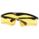 Daisy Shooting Glasses, Black Frame, Yellow Lens, 985845-444
