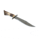Damascus Crown Stag Hunter Fixed Knife DM1042