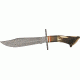 Damascus Crown Stag Hunter Fixed Knife DM1042