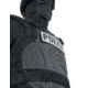 Damascus FX1 Protective Gear FlexForce Modular Hard Shell Full Body Crowd Control System, Large, Black, FX1LG