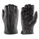 Damascus Protective Gear LUXE Deerskin Leather Gloves w/ faux fur lining, Black, Medium, DLD50LX-MD
