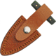 Damascus Push Dagger Micarta Green