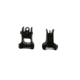 Daniel Defense A1.5 Top Mounted Fixed Front and Rear Sight, Black, 19-088-09116