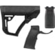 Daniel Defense Buttstock, Pistol Grip &amp; M-LOK Vertical Foregrip Combo, Black, 28-088-12065-006