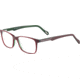 Davidoff 91053 Bifocal Prescription Eyeglasses, Dark Red Green Frame, 91053-4151BI
