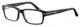 Davidoff 91021 Single Vision Prescription Eyeglasses - Black Frame and Clear Lens 91021-8840SV