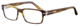 Davidoff 91021 Single Vision Prescription Eyeglasses - Brown Frame and Clear Lens 91021-6338SV