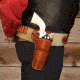 DeSantis Butch Cassidy Holster - Left, Tan - Colt 4 3/4in. 103TD54Z0