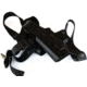 DeSantis C.E.O. Shoulder Rig Leather Holsters, Glock 20, 21, 21SF, 29, 30, 37, 38, 39, Left Hand, Plain, Black, 11ZBBE8Z0