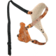 DeSantis C.E.O. Shoulder Rig Leather Holsters, Glock 20, 21, 21SF, 29, 30, 37, 38, 39, Left Hand, Plain, Tan, 11ZTBE8Z0