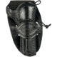 DeSantis Desperado Leather Belt Holster, Colt SAA 4 3/4in, Ruger Vaquero 4 3/4in, Left Hand, Lined, Black, 088BD54Z0
