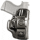 DeSantis Inside Heat IWB Saddle Leather Holsters, H&K CC9 With Or Without Red Dot Sight, Right, Black, 127BA7ZZ0