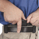 DeSantis Intruder Inside The Waistband Holster for S&amp;W M&amp;P Shield .45, Black, Right Hand, Kydex, 105KA5EZ0