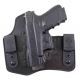 DeSantis Intruder Inside The Waistband Holster, Smith &amp; Wesson M&amp;P 45 Shield, Right Hand, Plain, Black, 105KB5EZ0