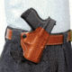 DeSantis Mini Scabbard Leather Belt Holsters, Beretta Nano, Left Hand, Plain, Tan, 019TBQ4Z0