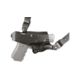 DeSantis New York Undercover - Shoulder Leather Holster Only, SIG Sauer P320 and P250 Full SIze and Compact w/ or w/o Romeo1 Reflex Sights and P320-M17, Left Hand, Plain, Black, 11HBB7HZ0
