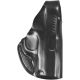 DeSantis Quick Snap Leather Belt Holster, SIG P238, P238 Equinox, Colt Pony, Mustang, Kimber Micro Carry, Right Hand, Plain, Black, 027BAP6Z0