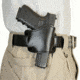DeSantis Simple Slide Belt Leather Holster, Fits Most Small Autos, Right Hand, Lined, Black, 119BAG1Z0