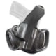 DeSantis Thumb Break Mini Slide Leather OWB Holster, S&amp;W Bodyguard 2.0, Right Hand, Leather Construction, Matte Finish, Black, 085BA5ZZ0