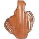 DeSantis Thumb Break Scabbard Belt Holster, SIG Sauer P238/Colt Mustang/Colt Pony/Colt Pocketlite/SIG Sauer P238 Equinox, Right Hand, Plain, Tan, 001TA98Z0