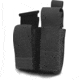Diamondback Tactical Double Universal Pistol Mag Pouch, Black, A-BLPM08-9-BLACK