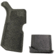 Die Free Co Kung Fu Grip, Fits AR-15/AR-10, with Grip Plug, Black