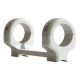 DNZ Products Game Reaper Scope Mount - Marlin 1894, 1895 &amp; 336, High Ring, 1 in Tube, Silver, 12044s