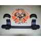 DNZ Products Game Reaper Scope Mount - Remington 700 Long Action, Low Ring, 0 MOA, Right Hand, 1 in Tube, Black Matte, 10700