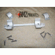 DNZ Products Game Reaper Scope Mount - Remington 700 Long Action, Low Ring, 0 MOA, Hand, 1 in Tube, Silver, 10700TS