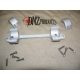 DNZ Products Game Reaper Scope Mount - Remington 700 Long Action, Low Ring, 0 MOA, Hand, 1 in Tube, Silver, 10700TS