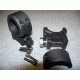 DNZ Products Freedom Reaper Scope Mount - 2 x Picantinny Rail, 1 in Tube, Extra High Ring, Black Matte, 144PT