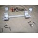 DNZ Products Game Reaper Scope Mount - Remington 700 Long Action, Medium Ring, 0 MOA, Hand, 1 in Tube, Silver, 18700TS