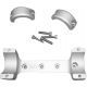 DNZ Products Game Reaper Scope Mount - Sako A7 Long Action, Medium Ring, 30 mm Tube, Silver, 26650S