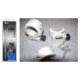 DNZ Products Freedom Reaper 2-Piece 1&quot; Mounts Black/Silver Finish, Black, Silver