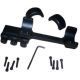 DNZ Products Freedom Reaper Forward Picantinny Rail -20MOA- Black 321FPT2