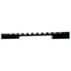DNZ Freedom Reaper, Picatinny Rail, 20MOA, 8-40 Screws, Anodized Finish, Black, Fits Remington 700 Short Action LPR0102