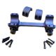 DNZ Products Freedom Reaper Picantinny Rail-Black-Medium Mount 109PT