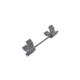 DNZ Products Game Reaper Scope Mount - Remington 700 Short Action, Medium Ring, 0 MOA, 30 mm Tube, Black Matte, 34700