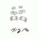 DNZ Products Hunt Masters Two Piece Mounts - Howa/Mossberg/Remington 700, Medium Ring, 1 in Tube, 4 Screws, Silver, 701TM2S