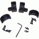 DNZ Products Hunt Masters Two Piece Mounts - Marlin XL7/XS7/Winchester 70, Low Ring, 1 in Tube, 4 Screws, Black Matte, 2W71TL
