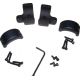 DNZ Products Hunt Masters Two Piece Mounts - Marlin XL7/XS7/Winchester 70, Low Ring, 1 in Tube, 4 Screws, Black Matte, 2W71TL