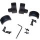 DNZ Products Hunt Masters Two Piece Mounts - Marlin XL7/XS7/Winchester 70, Medium Ring, 1 in Tube, 4 Screws, Black Matte, 2W71TM