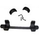DNZ Products Game Reaper Scope Mount - Remington 700 Short Action, Medium Ring, 20 MOA, 30 mm Tube, Black Matte, 34702