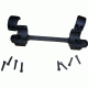 DNZ Products Game Reaper Scope Mount, Winchester Model 70 Long Action, 1 in Tube, Medium Ring, 20 MOA, Black, 18602T