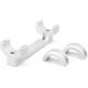 DNZ Products Game Reaper Scope Mount - Ruger 10/22, High Ring, 1 in Tube, Silver, 11084s