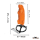 Do All Outdoors 3D Prairie Dog, Orange, .22 to 50 Cal, BSP3