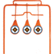 Do All Outdoors Airgun Auto Reset, Orange, 0.177, SS7177