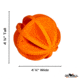 Do All Outdoors Dancing Ball, Orange, .22 to 50 Cal, ISDB4