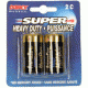 Dorcy C Mastercell Heavy Duty Batteries - 2 Per Card 41-1525