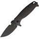 DPx Gear HEST-F Framelock Folding Knife, 3.25" black stonewash finish Bohler M390 stainless, Black textured titanium handle, DPHSF014